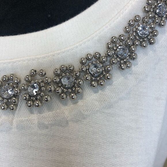 Francesca’s Free rhinestone and beaded dress with pockets, size small - Picture 4 of 13